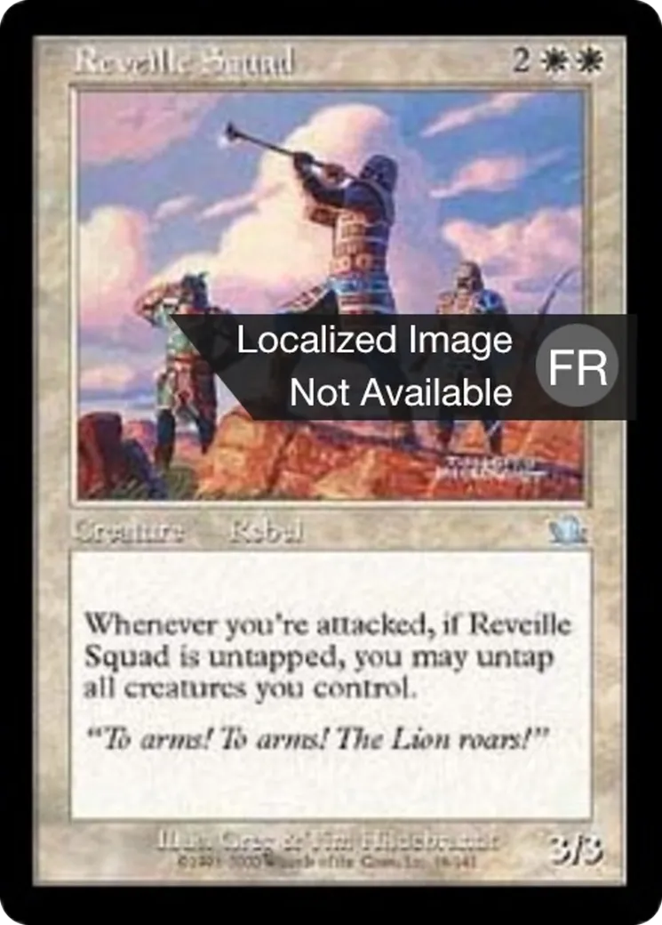 Escouade de réveil — Prophecy — Magic: The Gathering