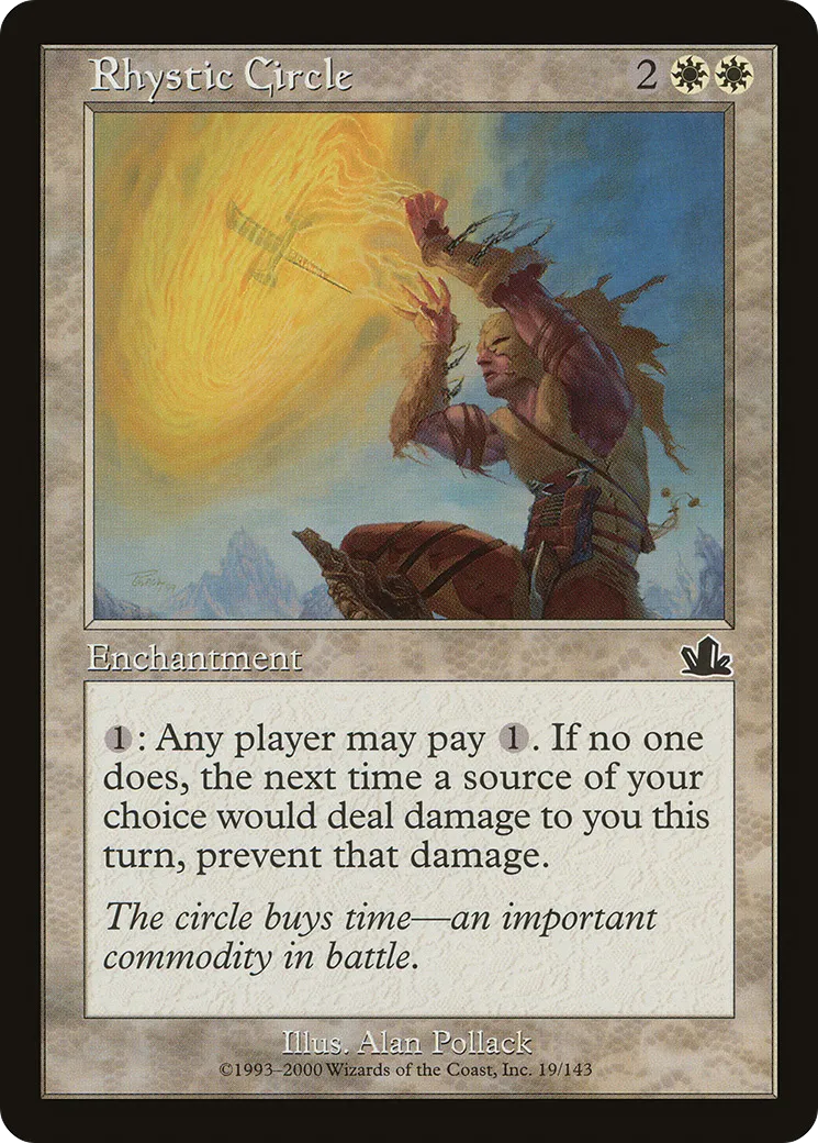Rhystic Circle — Prophecy — Magic: The Gathering