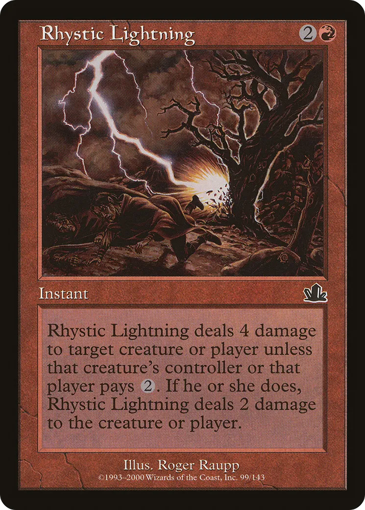 Eclair rhystique — Prophecy — Magic: The Gathering