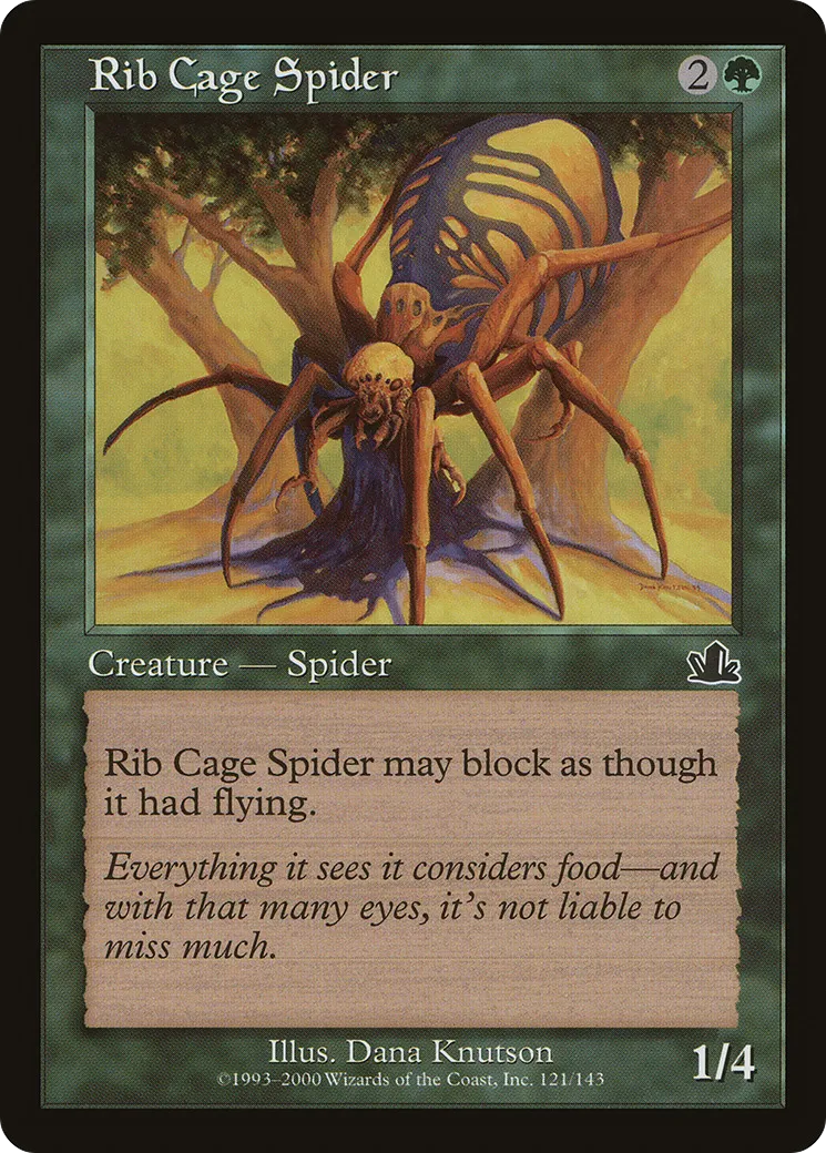 Rib Cage Spider — Prophecy — Magic: The Gathering