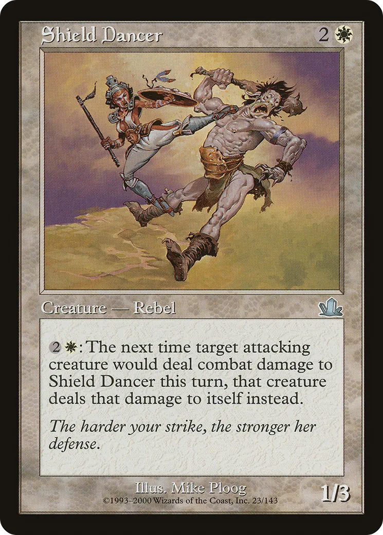 Shield Dancer — Prophecy — Magic: The Gathering