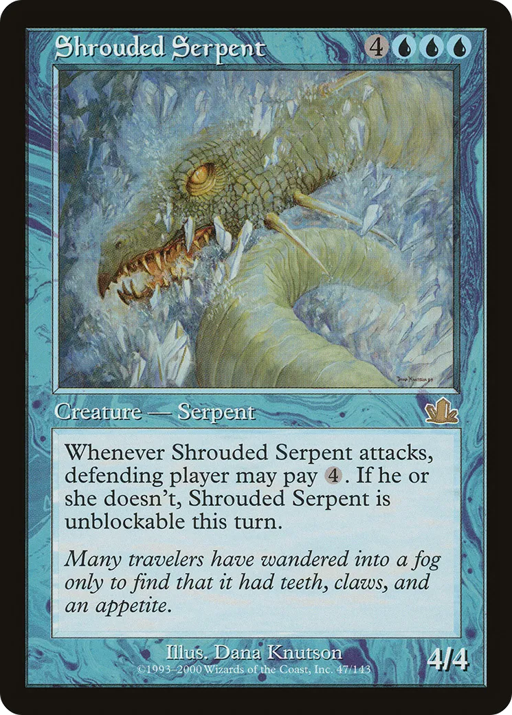 Grand serpent camouflé — Prophecy — Magic: The Gathering