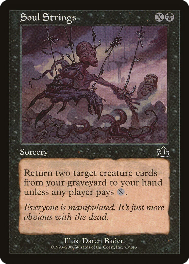 Soul Strings — Prophecy — Magic: The Gathering