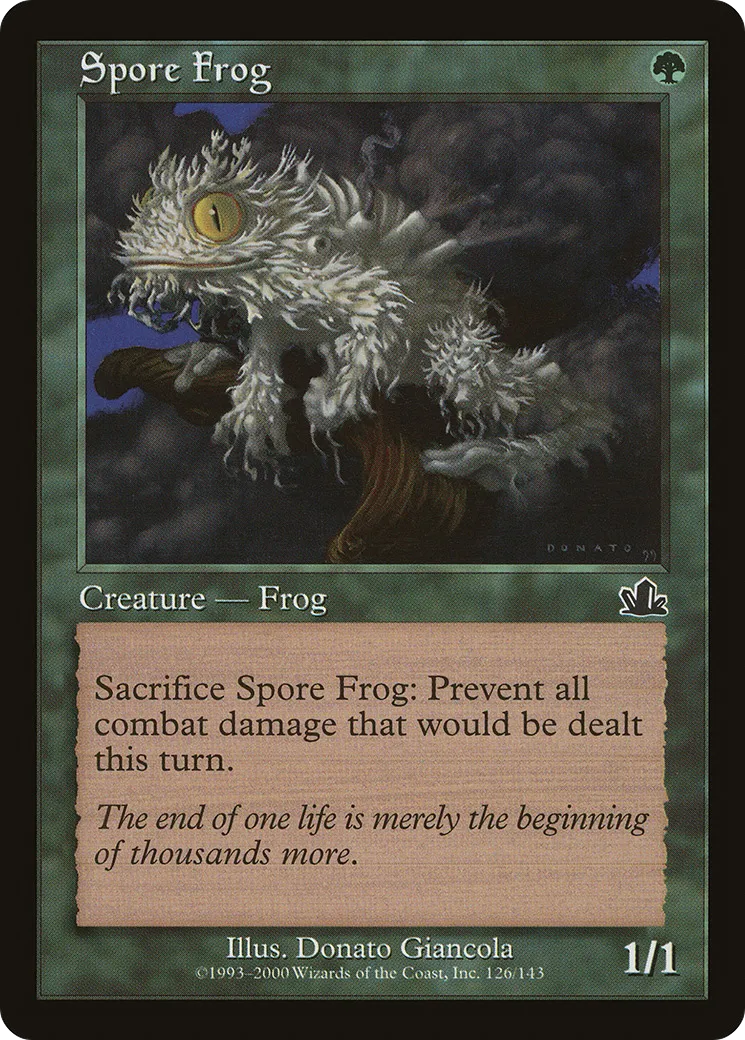 Grenouille à spores — Prophecy — Magic: The Gathering