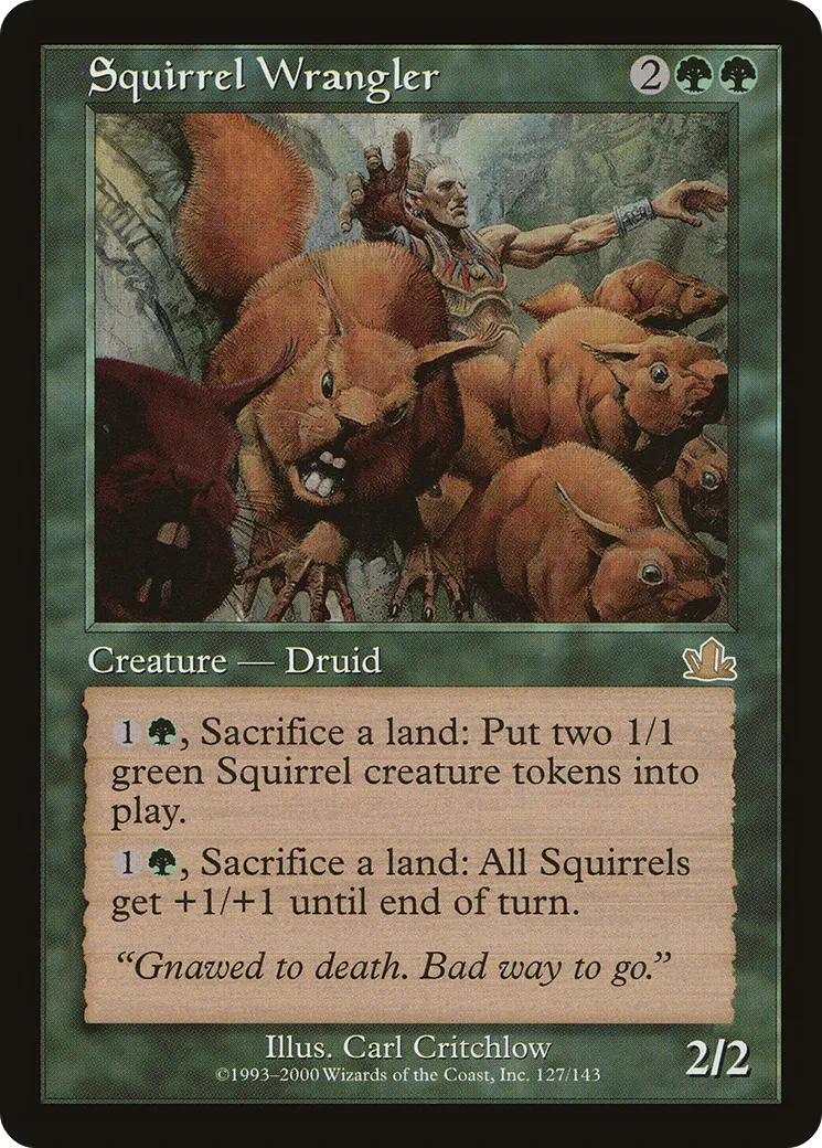 Squirrel Wrangler — Prophecy — Magic: The Gathering