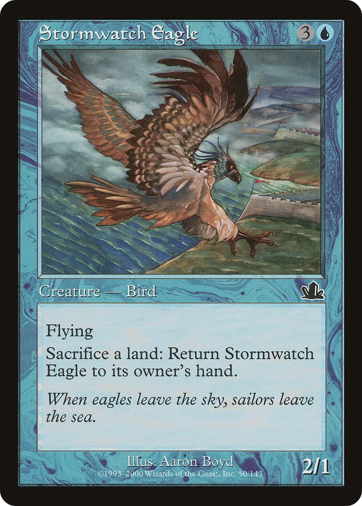 Stormwatch Eagle — Prophecy — Magic: The Gathering