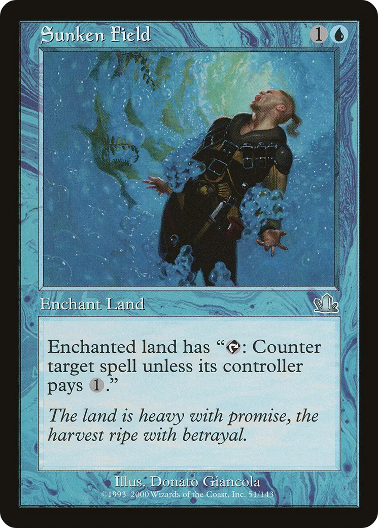 Sunken Field — Prophecy — Magic: The Gathering