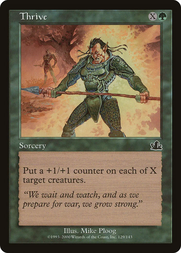Thrive — Prophecy — Magic: The Gathering