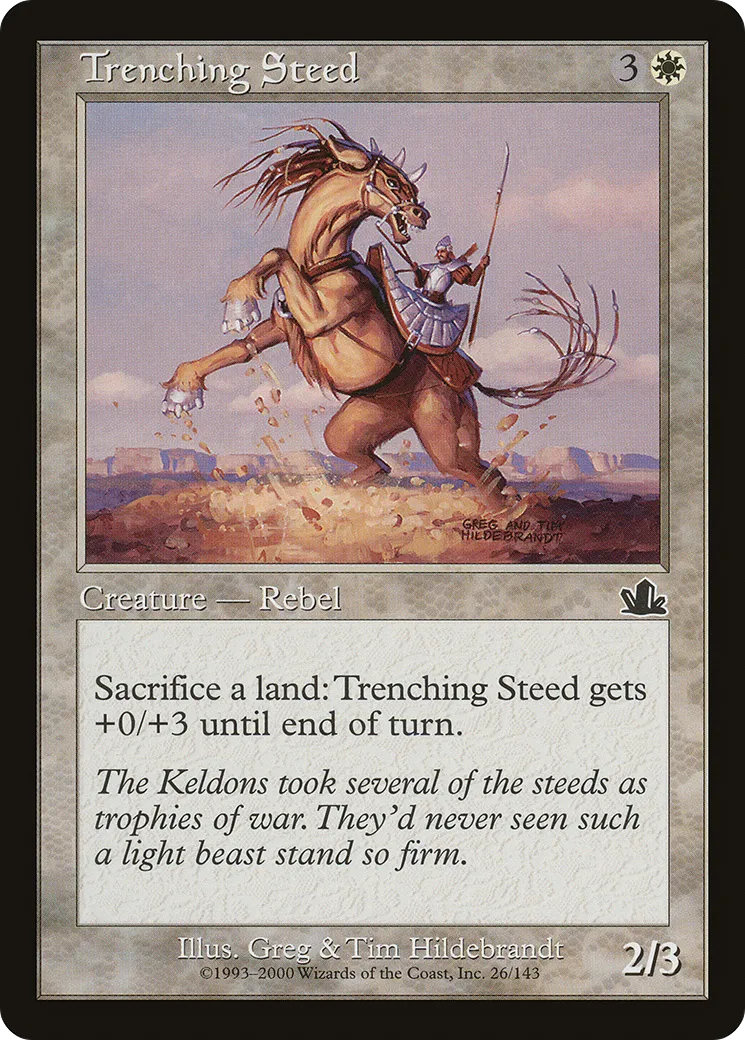 Coursier sapeur — Prophecy — Magic: The Gathering