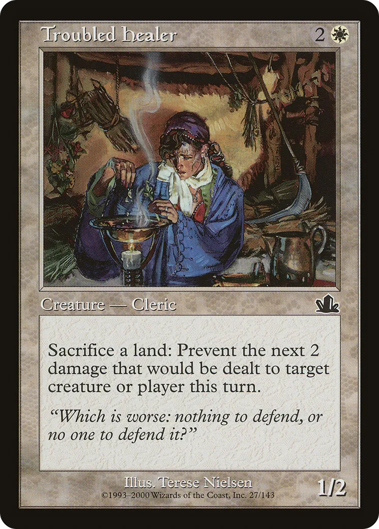 Guerisseur inquiet — Prophecy — Magic: The Gathering