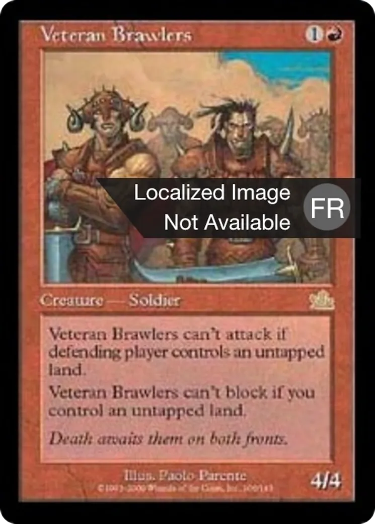 Bagarreur vétérans from Prophecy - Magic: The Gathering