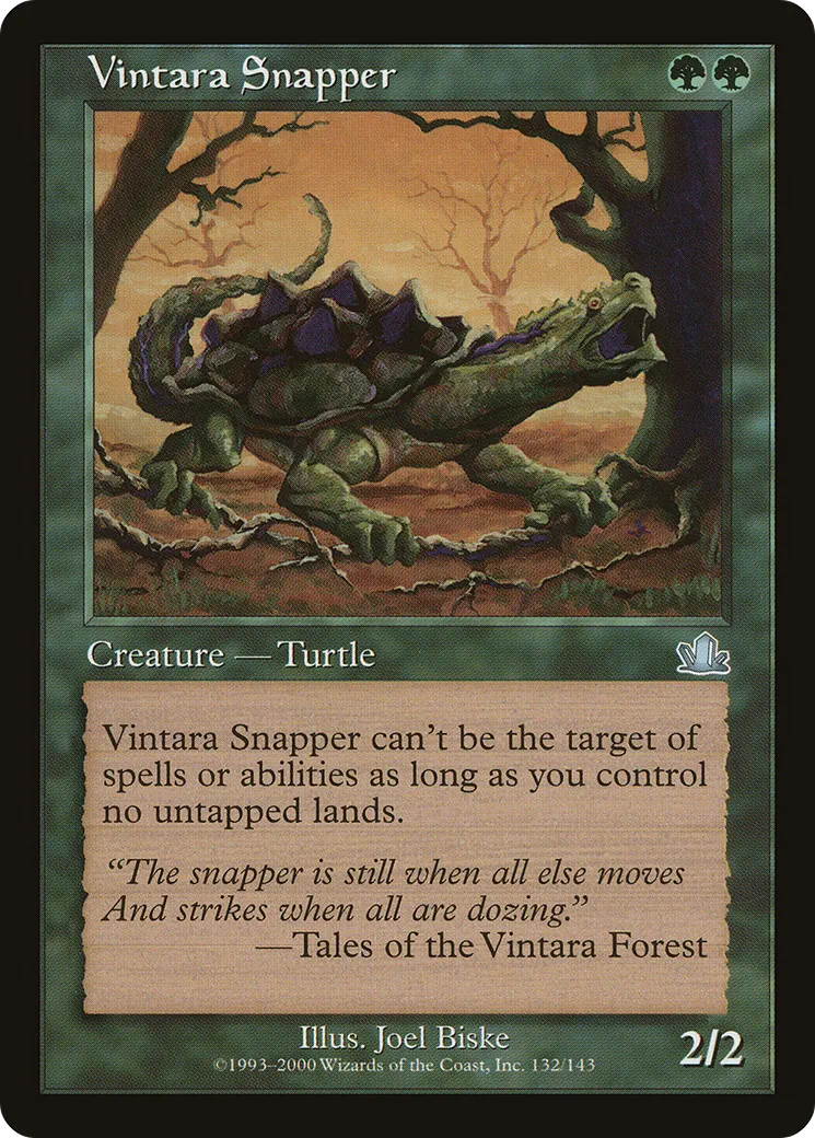 Vintara Snapper — Prophecy — Magic: The Gathering
