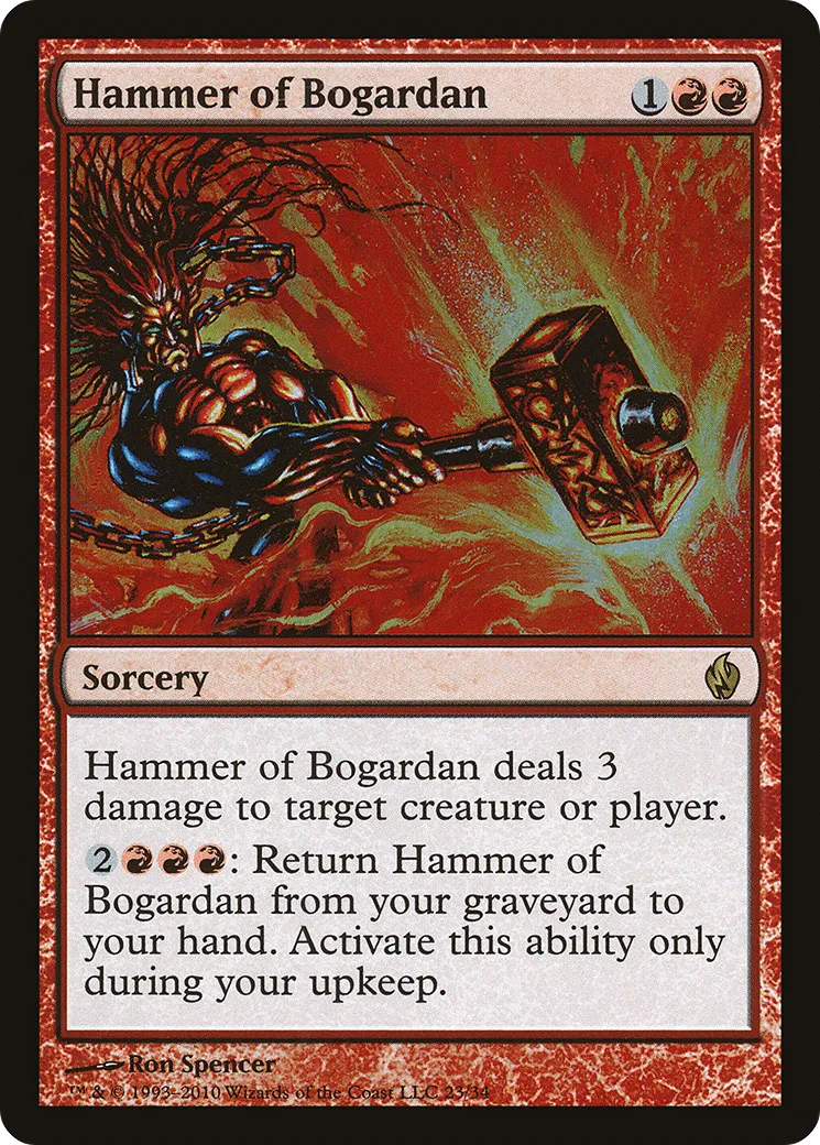 Marteau du Bogardân — Premium Deck Series: Fire and Lightning — Magic: The Gathering