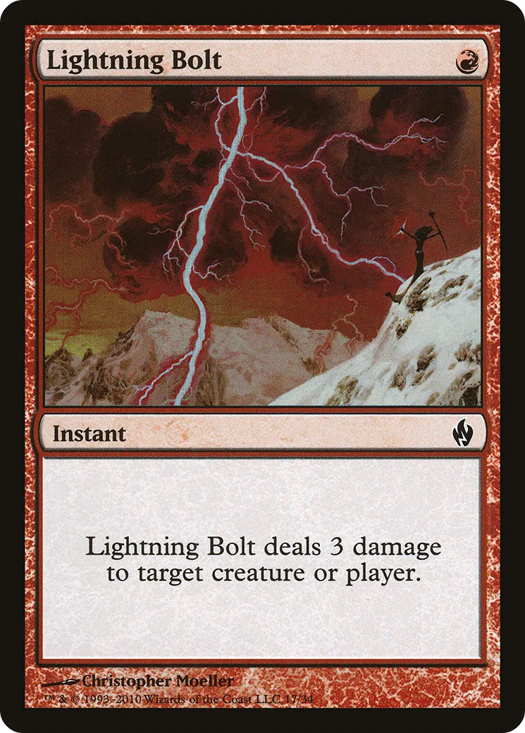 Foudre — Premium Deck Series: Fire and Lightning — Magic: The Gathering