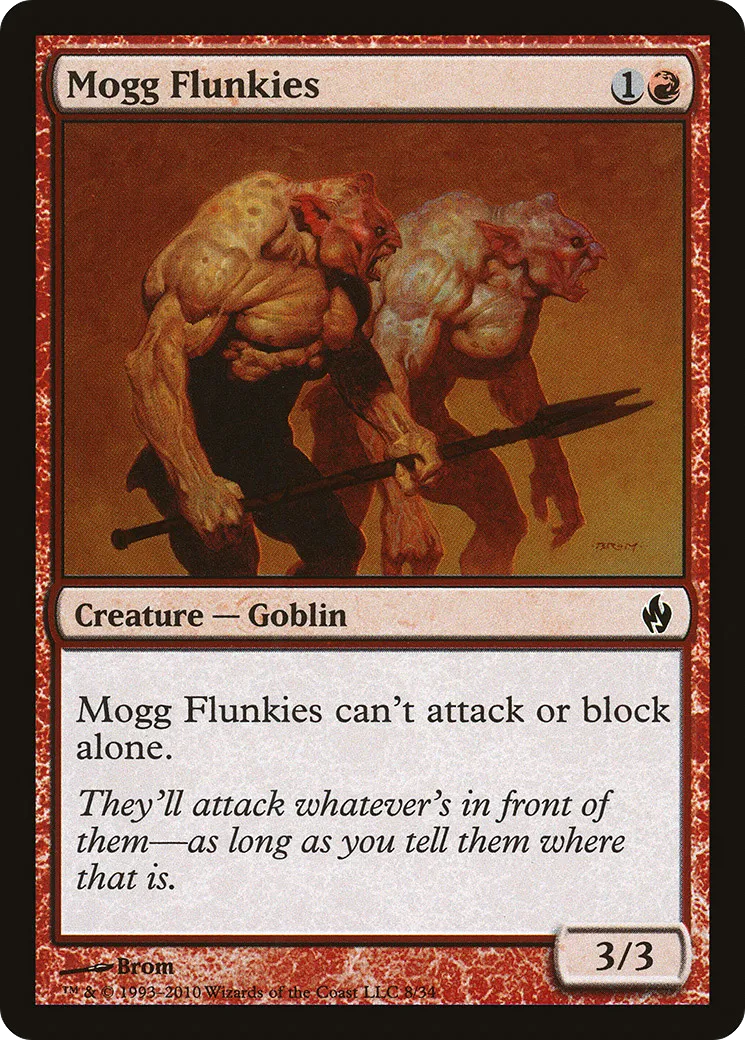 Moggs bas-de-plafond — Premium Deck Series: Fire and Lightning — Magic: The Gathering