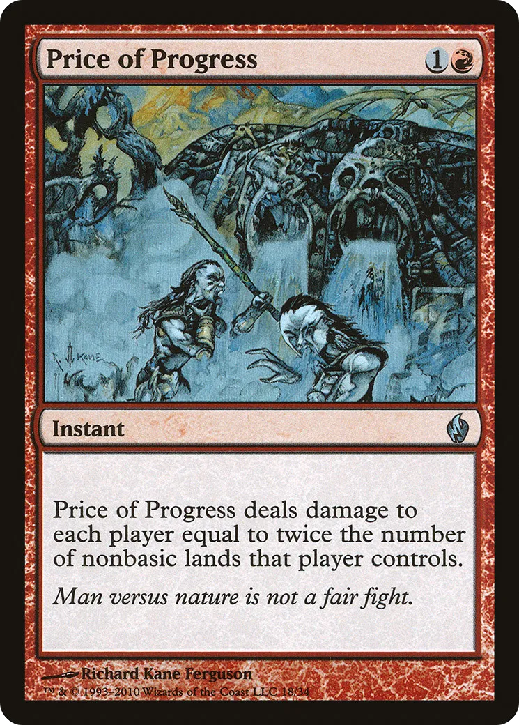 Price of Progress — Premium Deck Series: Fire and Lightning — Magic: The Gathering