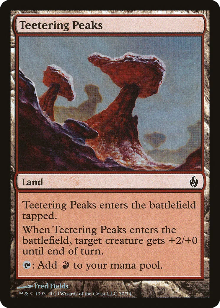 Pics vacillants — Premium Deck Series: Fire and Lightning — Magic: The Gathering