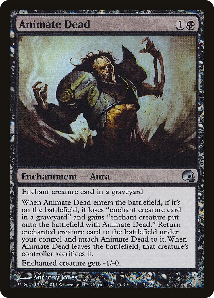 Animate Dead — Premium Deck Series: Graveborn — Magic: The Gathering