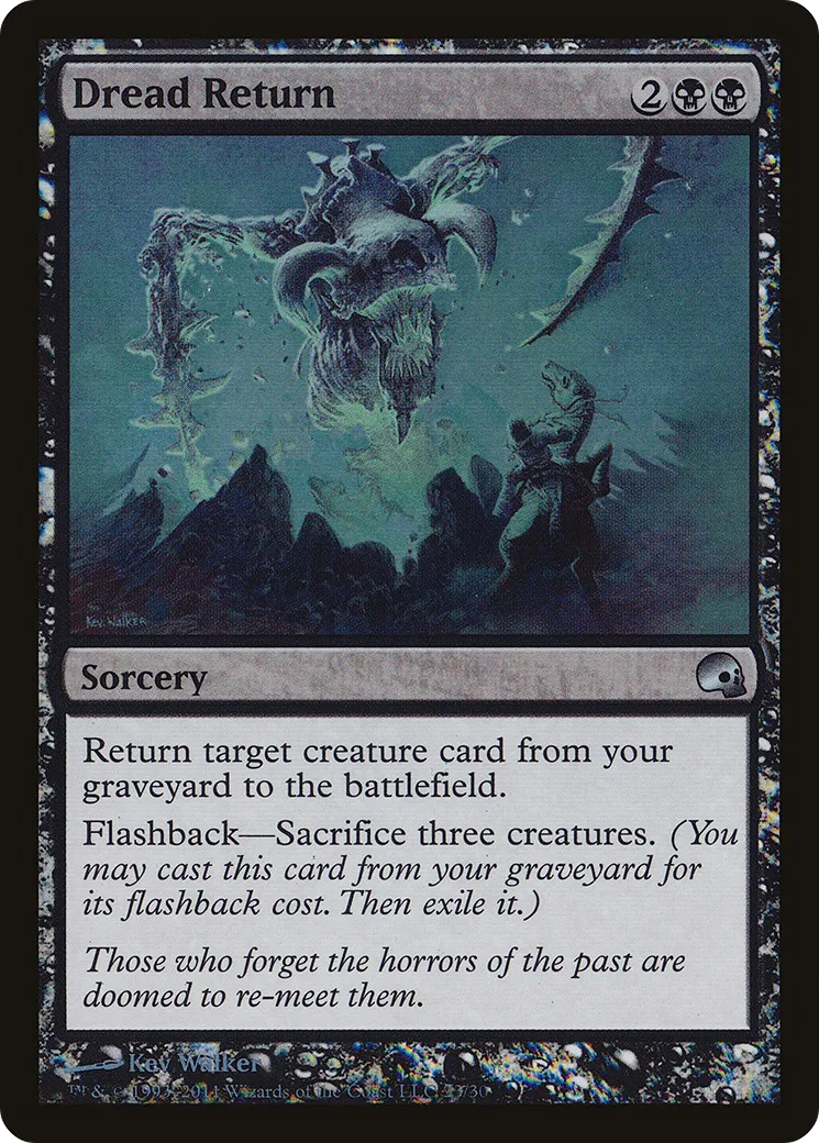 Dread Return — Premium Deck Series: Graveborn — Magic: The Gathering