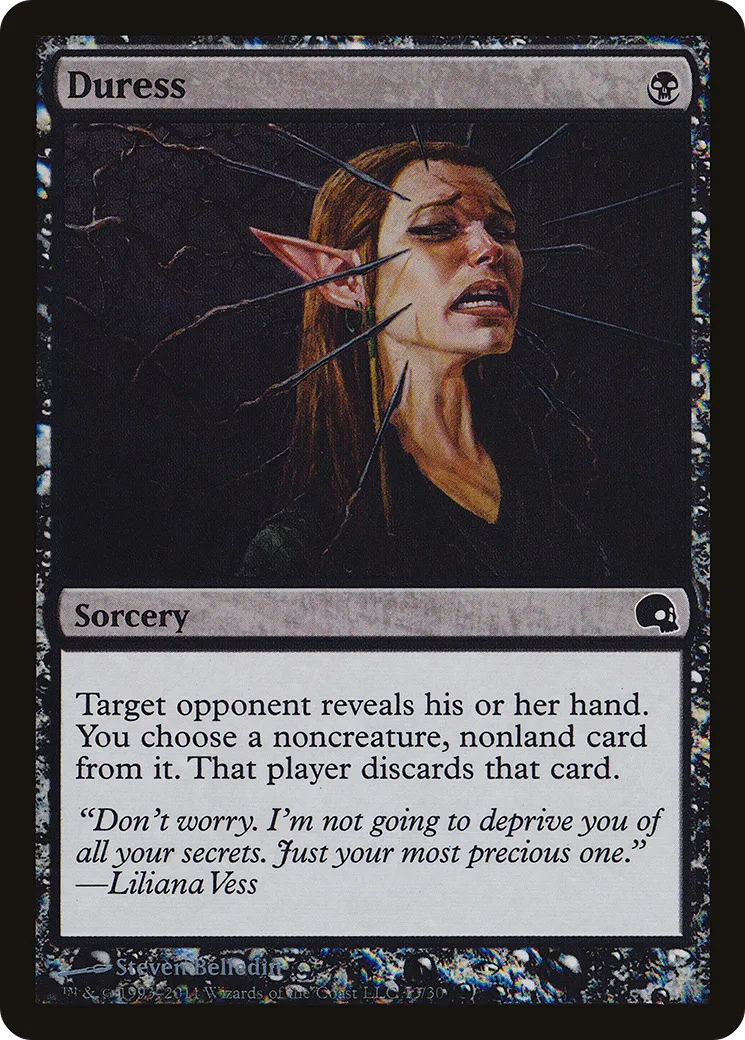 Duress — Premium Deck Series: Graveborn — Magic: The Gathering