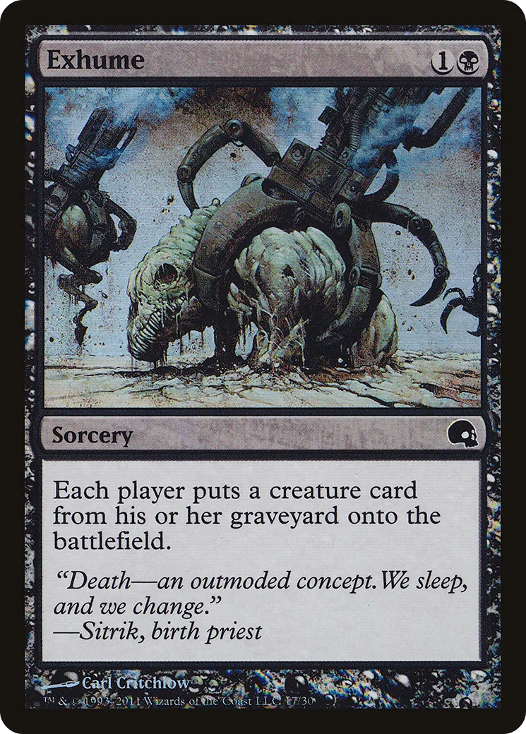 Déterrement — Premium Deck Series: Graveborn — Magic: The Gathering