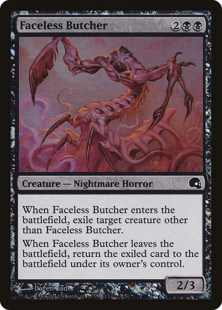 Boucher sans visage — Premium Deck Series: Graveborn — Magic: The Gathering