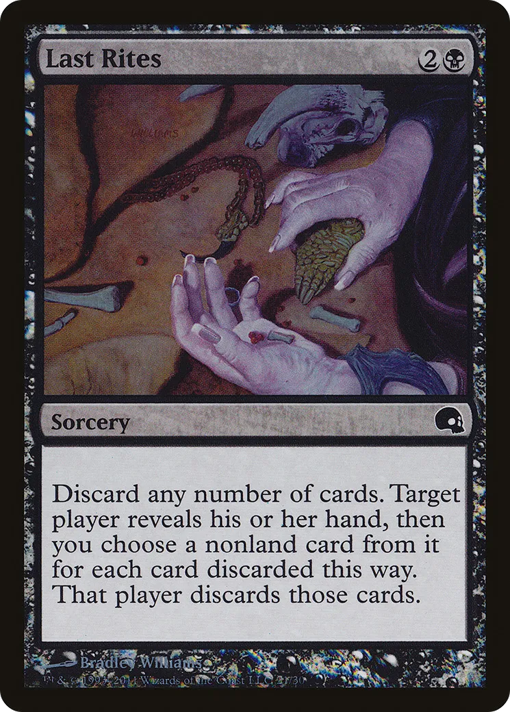 Last Rites — Premium Deck Series: Graveborn — Magic: The Gathering
