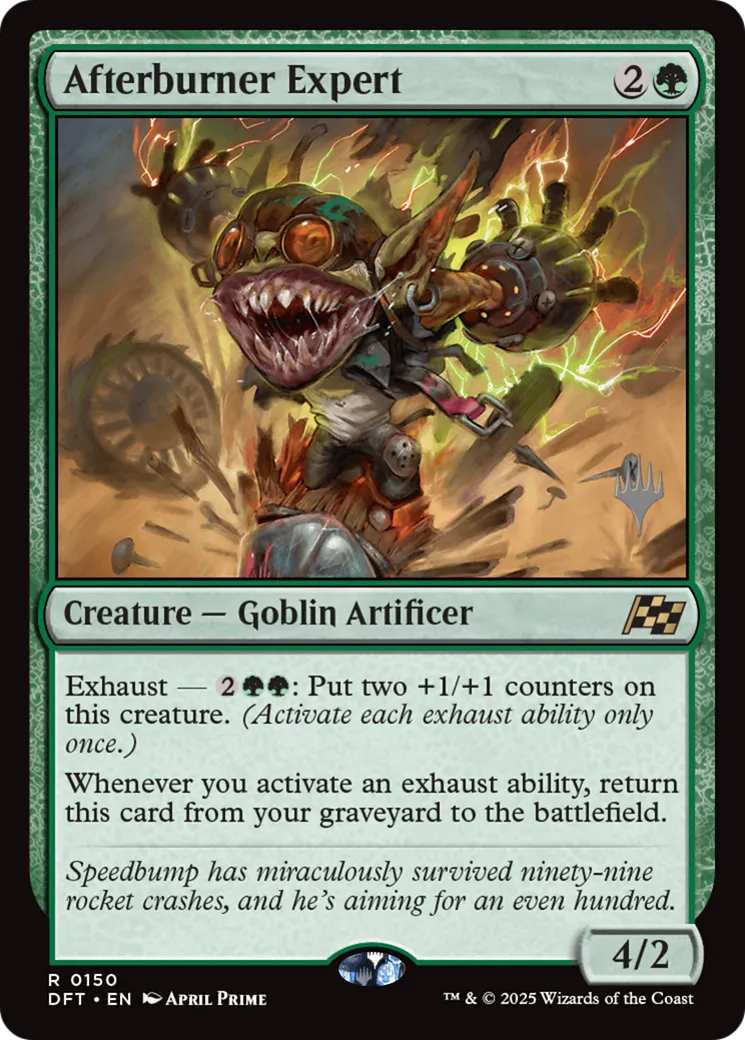 Afterburner Expert — Aetherdrift Promos — Magic: The Gathering