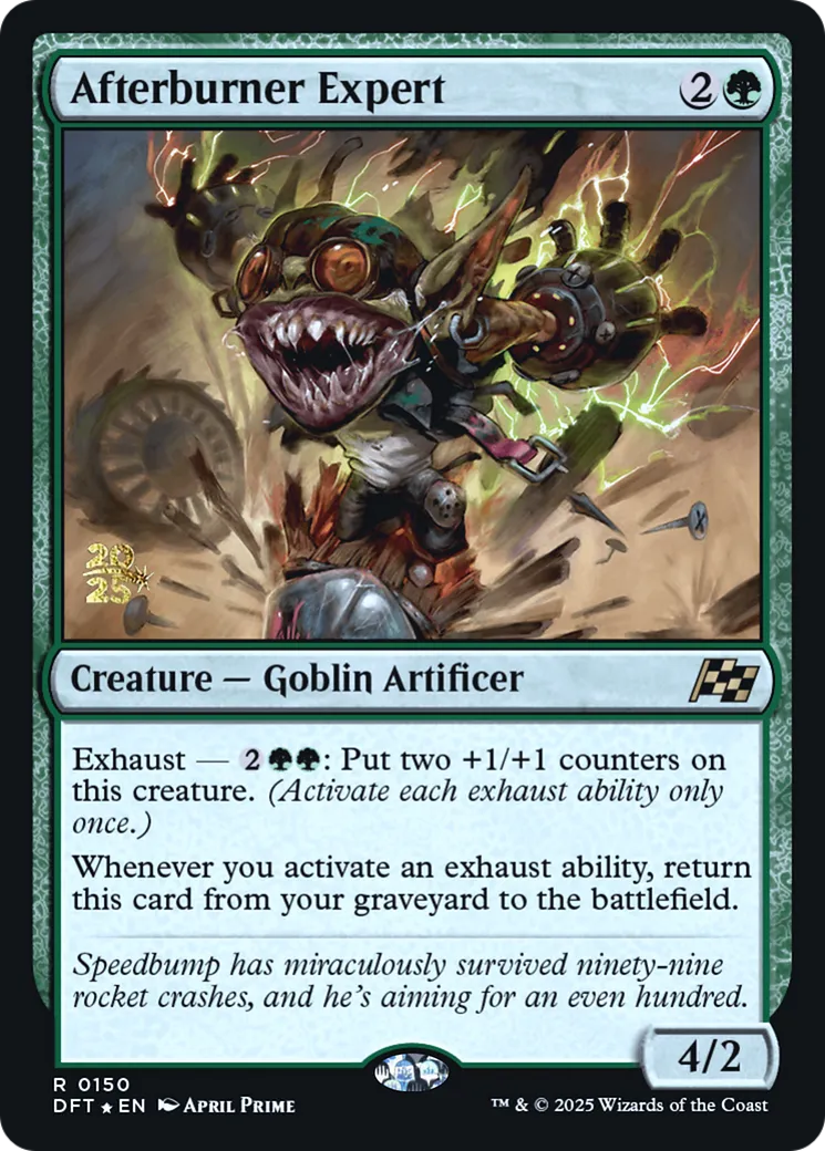 Afterburner Expert — Aetherdrift Promos — Magic: The Gathering