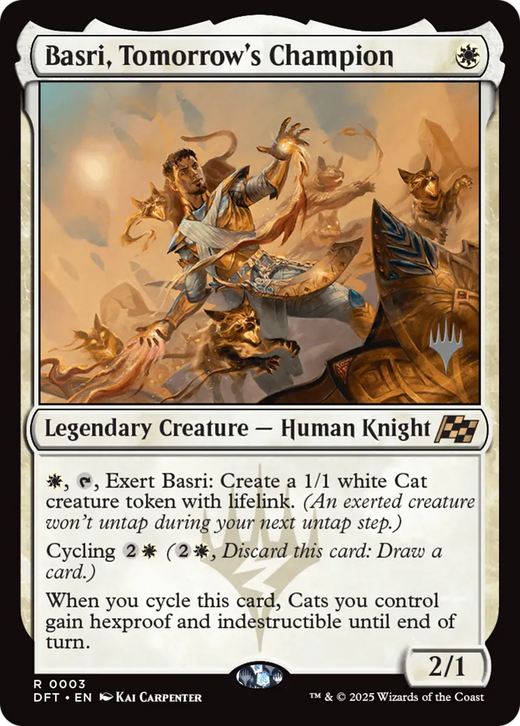 Basri, Tomorrow's Champion — Aetherdrift Promos — Magic: The Gathering