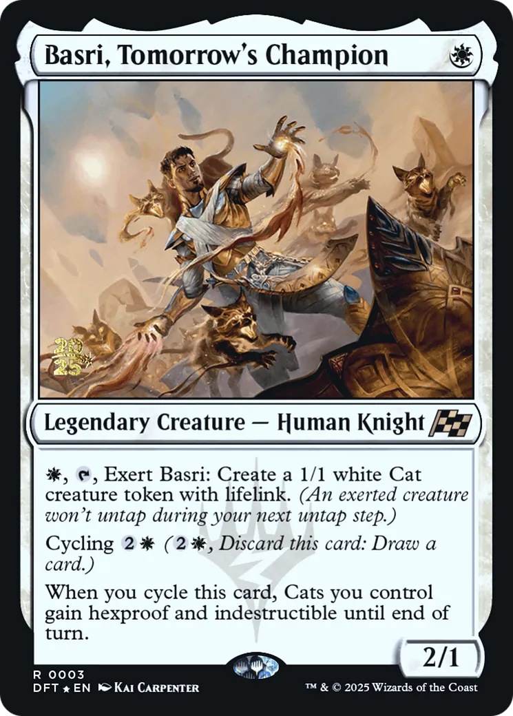 Basri, Tomorrow's Champion — Aetherdrift Promos — Magic: The Gathering
