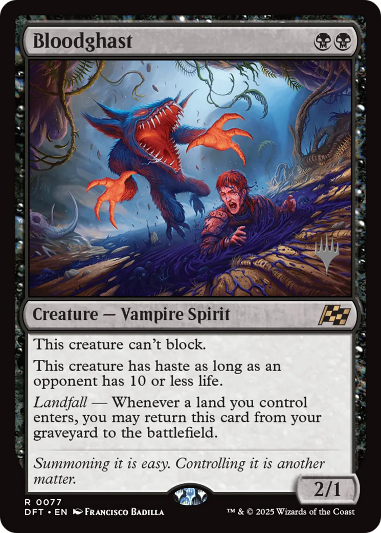 Bloodghast — Aetherdrift Promos — Magic: The Gathering