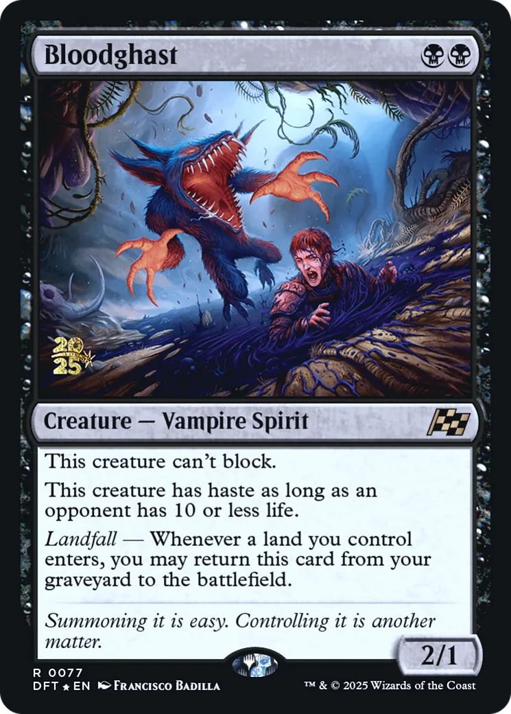 Bloodghast — Aetherdrift Promos — Magic: The Gathering