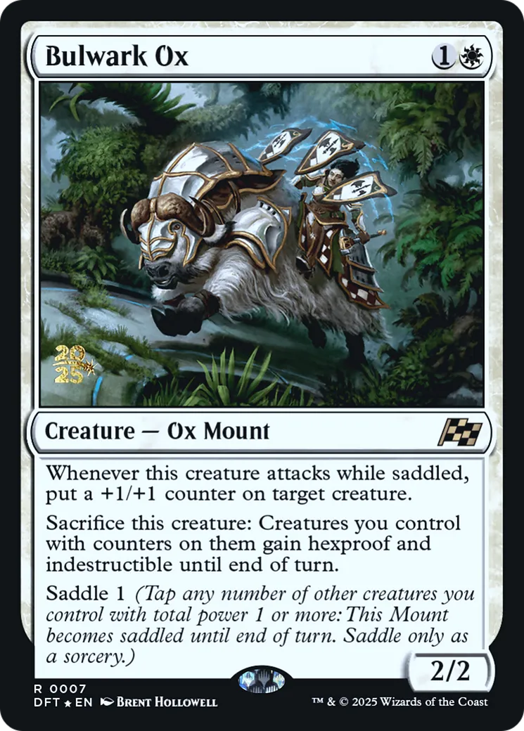 Bulwark Ox — Aetherdrift Promos — Magic: The Gathering