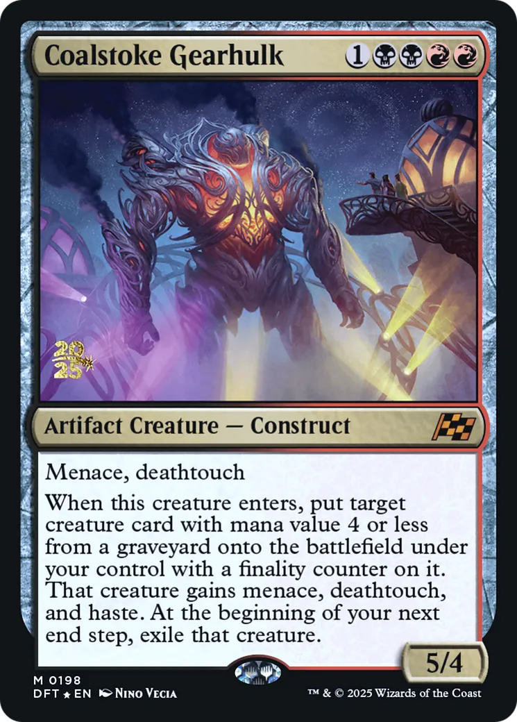 Coalstoke Gearhulk — Aetherdrift Promos — Magic: The Gathering