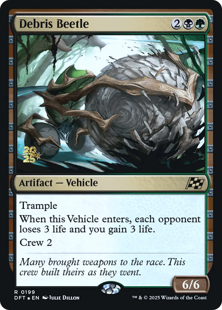 Debris Beetle — Aetherdrift Promos — Magic: The Gathering