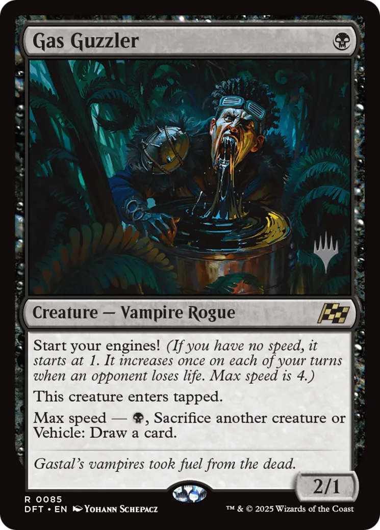 Gas Guzzler — Aetherdrift Promos — Magic: The Gathering