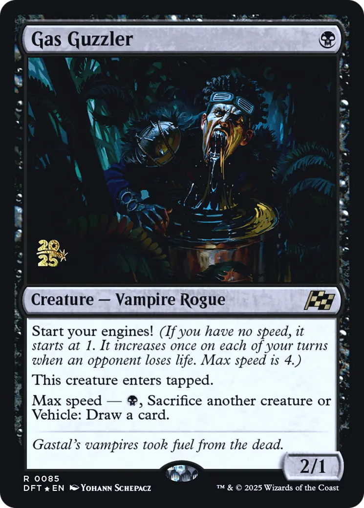 Gas Guzzler — Aetherdrift Promos — Magic: The Gathering