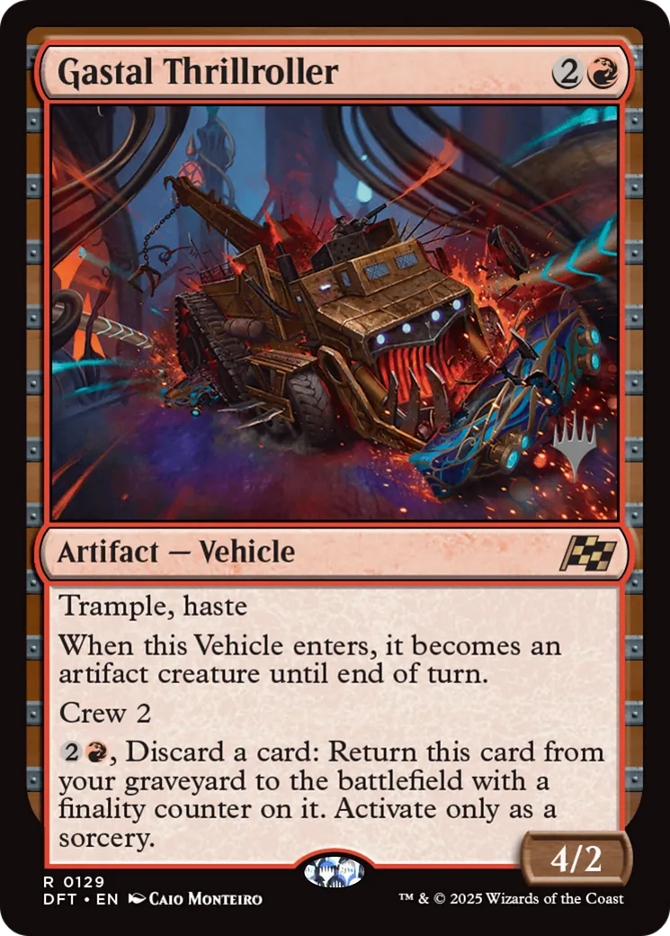 Gastal Thrillroller — Aetherdrift Promos — Magic: The Gathering