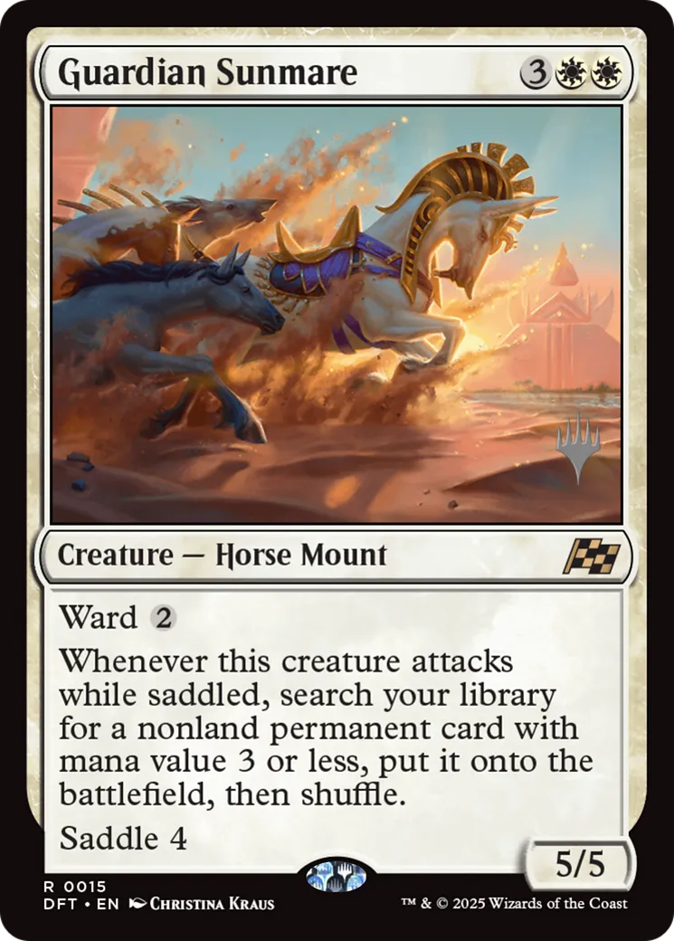 Guardian Sunmare — Aetherdrift Promos — Magic: The Gathering