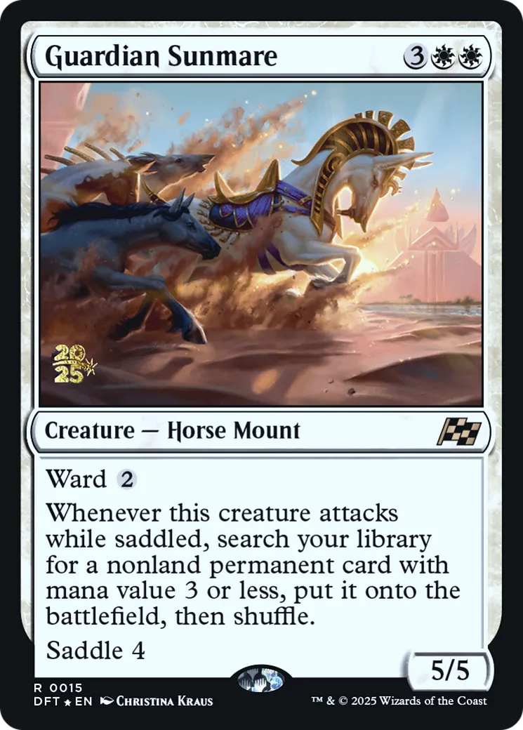 Guardian Sunmare — Aetherdrift Promos — Magic: The Gathering