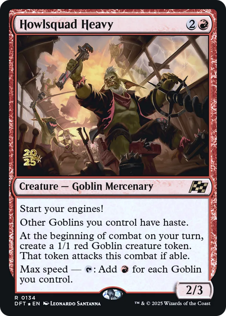 Howlsquad Heavy — Aetherdrift Promos — Magic: The Gathering