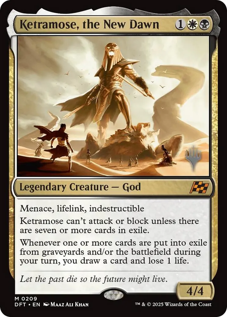 Ketramose, the New Dawn — Aetherdrift Promos — Magic: The Gathering