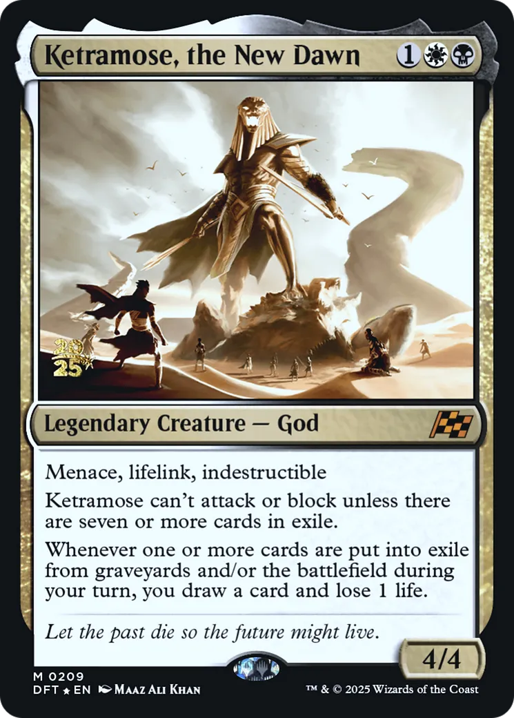 Ketramose, the New Dawn — Aetherdrift Promos — Magic: The Gathering