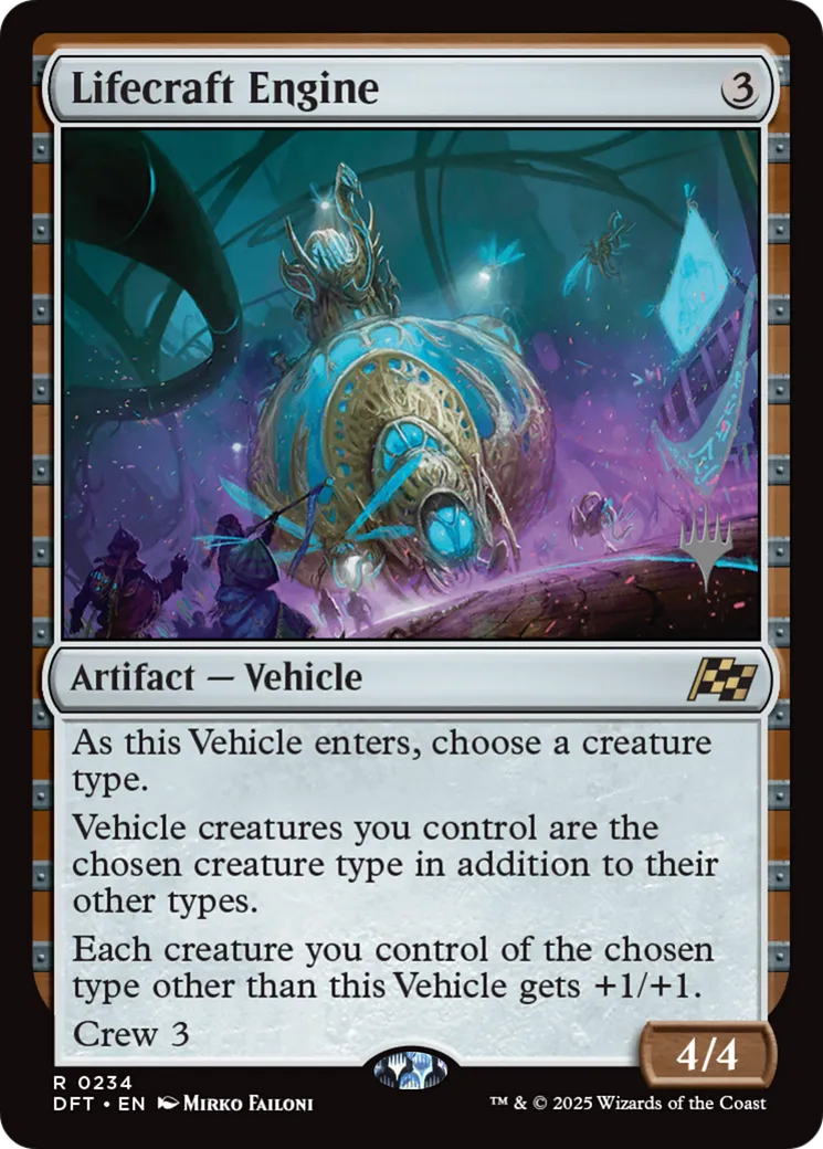 Machine forge-vie from Aetherdrift Promos - Magic: The Gathering