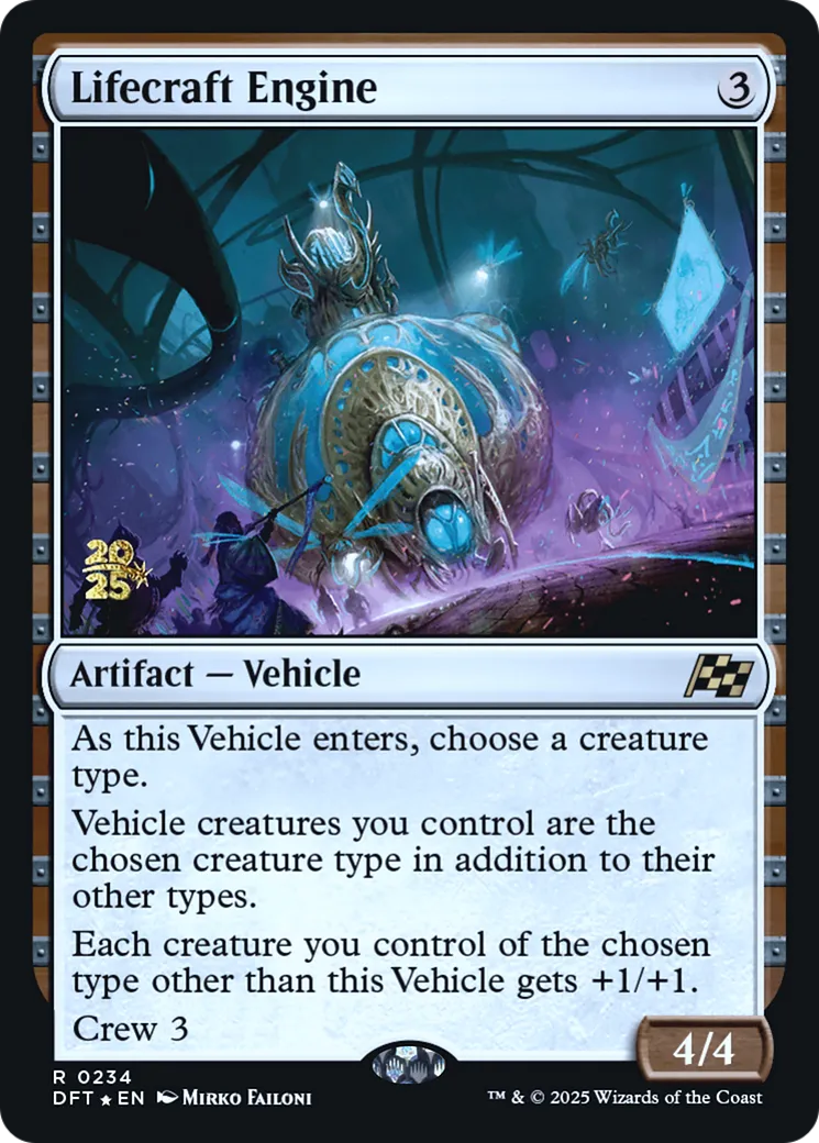 Machine forge-vie from Aetherdrift Promos - Magic: The Gathering