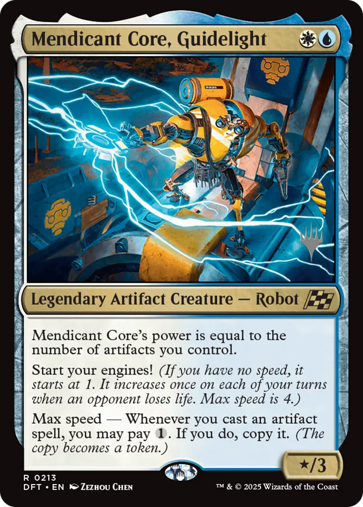 Mendicant Core, Guidelight — Aetherdrift Promos — Magic: The Gathering