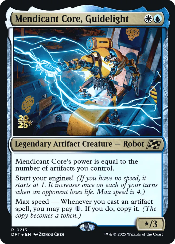 Mendicant Core, Guidelight — Aetherdrift Promos — Magic: The Gathering