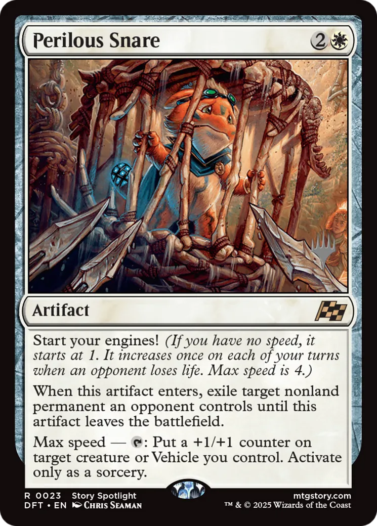 Perilous Snare — Aetherdrift Promos — Magic: The Gathering