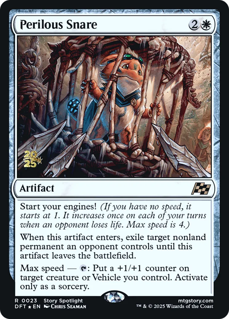Perilous Snare — Aetherdrift Promos — Magic: The Gathering